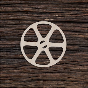 Wooden Film Reel 