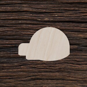 Iglú de madera para manualidades y decoraciones - Pendientes iglú - Igloo Cut Out - Forma de iglú
