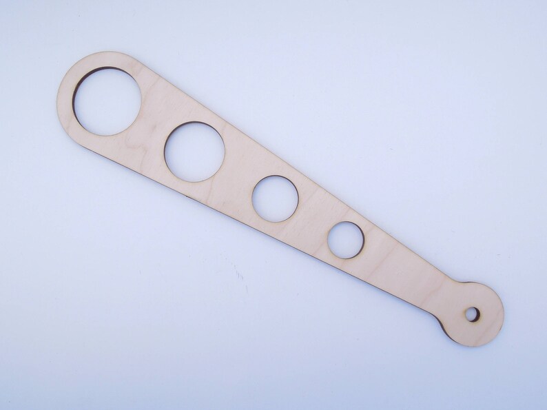Wooden Spaghetti Pasta Measuring Tool for Crafts Laser Cut Etsy