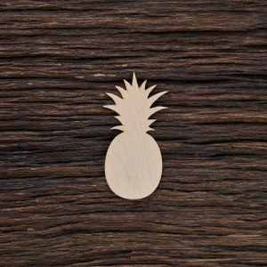 Wooden Pineapple Shape For Crafts And Decoration - Laser Cut - Pineapple Invitation - Pineapple Party - Pineapple Gift - Pineapple Birthday
