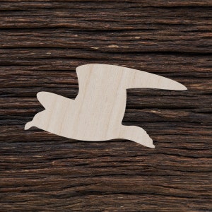 Wooden Seagull for Crafts and Decorations - Seagull Wall Art - Seagull Stop It Now - Seagull Cut Out