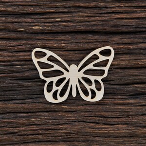 Drewniany motyl ze wzorami do rękodzieła - cięcie laserowe - dekoracja domu - wystrój domu - dekoracje ślubne