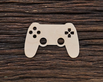 Hölzerne Spieljoystick-Form für Handwerk Und Dekoration - Laser-Schnitt - Joy-Joystick- Controller - Konsolen-Joystick - Gamepad-Dekoration