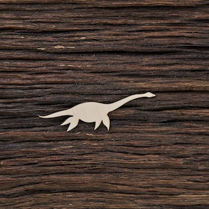 Wooden Plesiosaur Dinosaur Shape For Crafts And Decoration - Laser Cut - Plesiosaur - Mosasaur - Dinosaur - Dinosaur Party