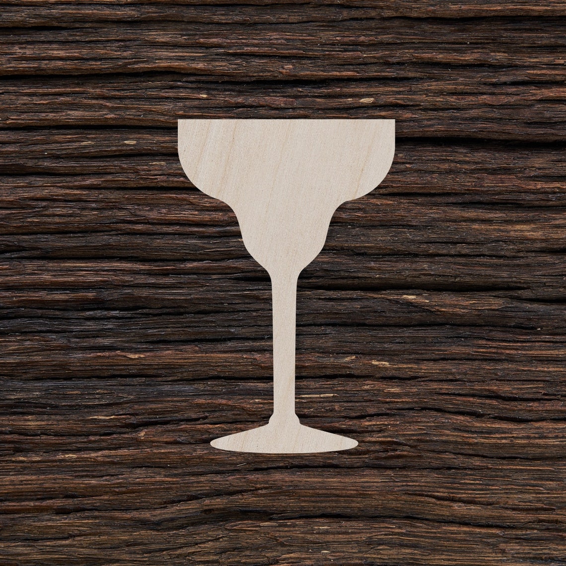 Wooden Margarita Glass for Crafts and Decorations Margarita Etsy UK