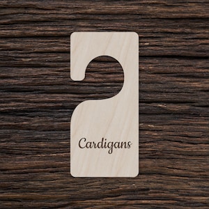 Séparateur de forme en bois gravé sur mesure pour le bricolage et la décoration - Découpe au laser - Cintre personnalisé - Cintre gravé - Cintre pour porte