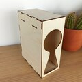 Wooden Keyhole Book Nook With Secret Drawer for Light Shape For Crafts And Decoration - DIY Book Nook Kit - Shelf Insert - UNASSEMBLED product logo