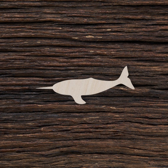 wooden narwhal