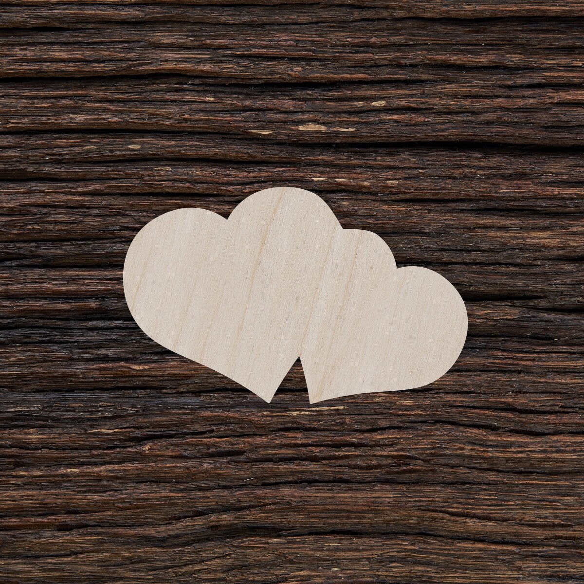 Two wooden hearts Stock Photo by ©yellow2j 174173836
