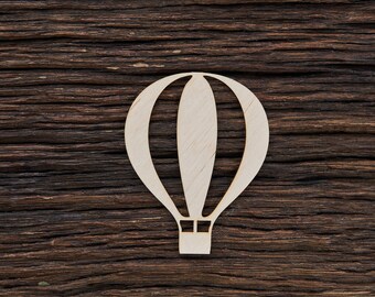 Wooden Air Balloon Shape For Crafts And Decoration - Laser Cut - Hot Air Ballon - Hot Air Balloon - Ballon - Hot Air Ballons