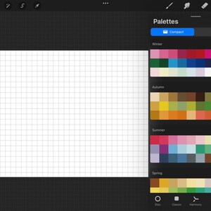 Spring/ Procreate Palette / Procreate Color Palette / Procreate Palette ...