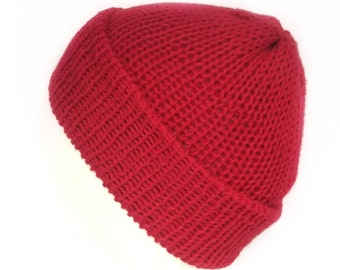 JimHappy Red Cherry Watercolor Hat for Men and Women Winter Warm Hats Knit Slouchy Thick Skull Cap Black JimHappy Red Cherry Watercolor Hat for Men and Women Winter Warm Hats Knit Slouchy Thick Skull Cap Black