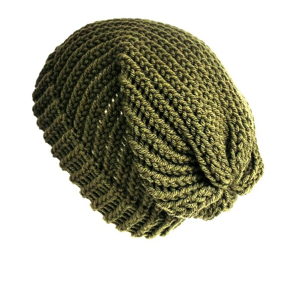 khaki wooly hat