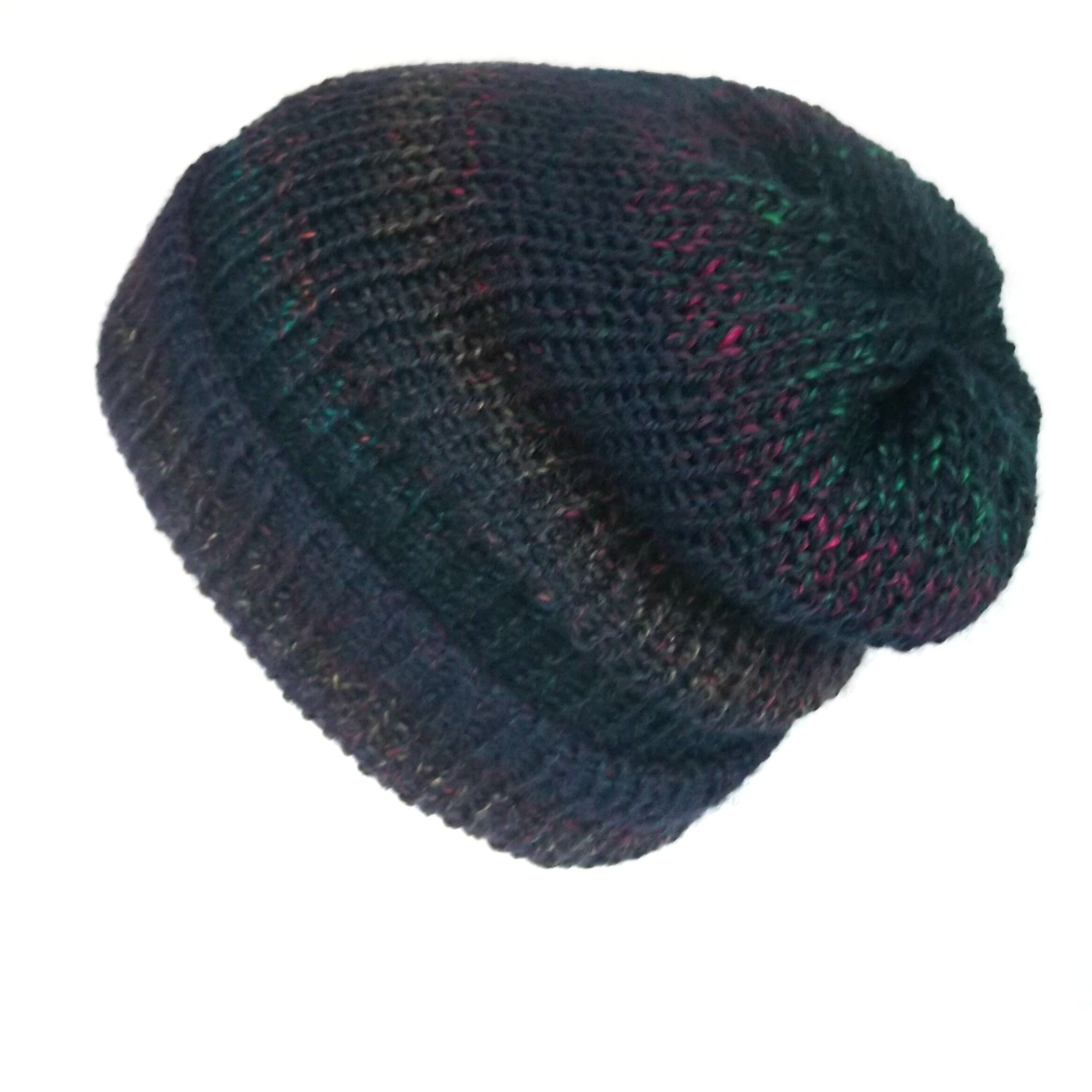 Blue beanie hat can be worn as a fishermen hat dreadlock hat | Etsy