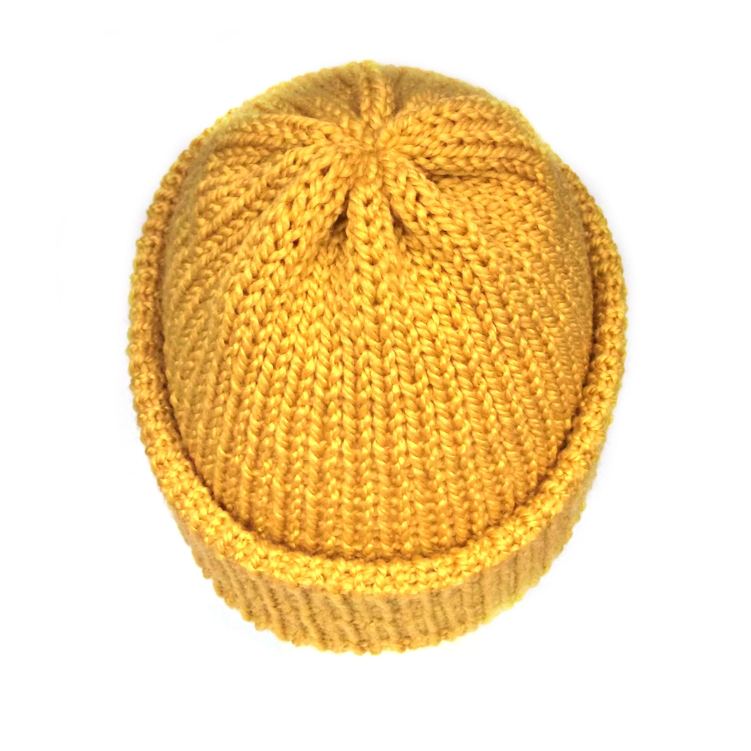 The Mustard Yellow Fisherman Beanie 
