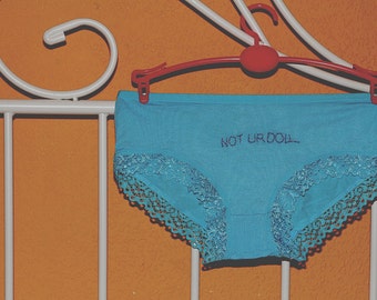 Not Ur Doll: Embroidered Panties