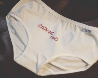 Barking Mad: Embroidered Panties