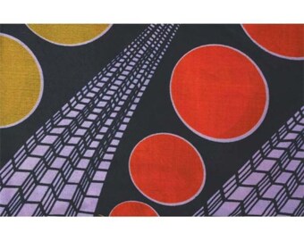 White and Red African Fabric; Ankara Fabric; African Clothing; African Fabric in yard; Headwrap;Ankara Fabric in yards; Fabricbytheyard