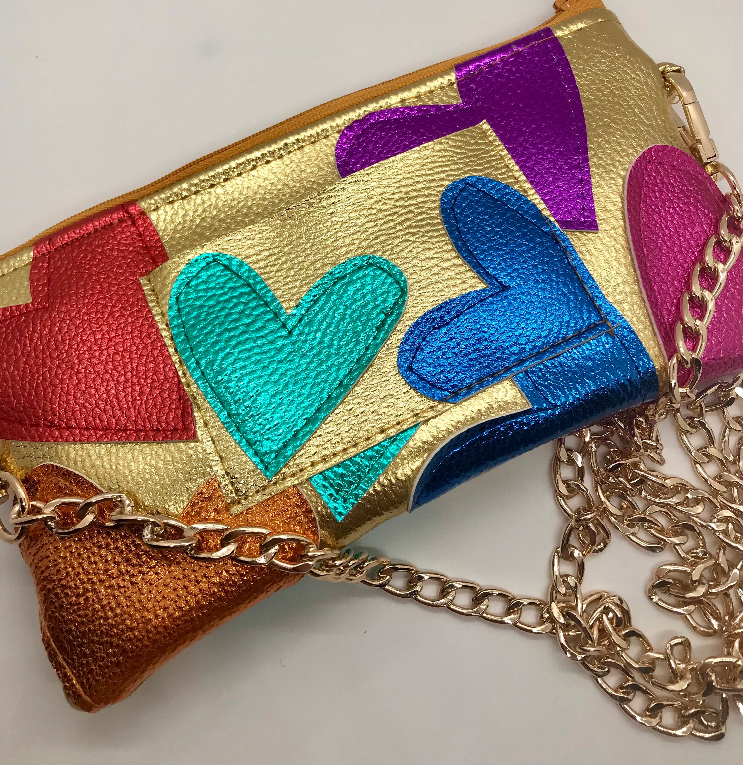 Multi coloured purse new arrivals
