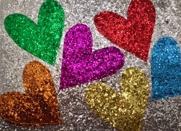 Glitzer Herz Geldbörse Mit Kette - Pailletten Umhängetasche Für Damen, Perfekt Für Valentinstag