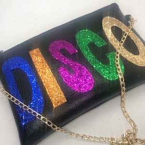 Personalise your own metallic faux leather bag. Custom made to your choice of colours, size and style