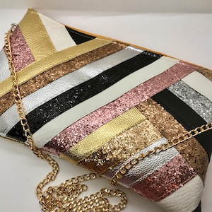 Verzierte metallische Abendtasche, nach Maß und Stil Ihrer Wahl