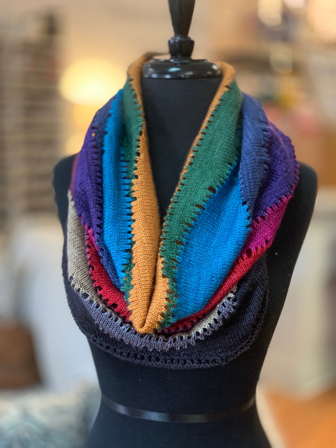 PDF Mini Adventure Cowl Knitting Pattern - Etsy