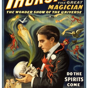 Vintage Thurston Magier Poster Print