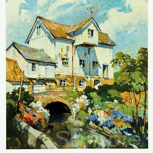 Vintage Essex LNER Travel Poster Print
