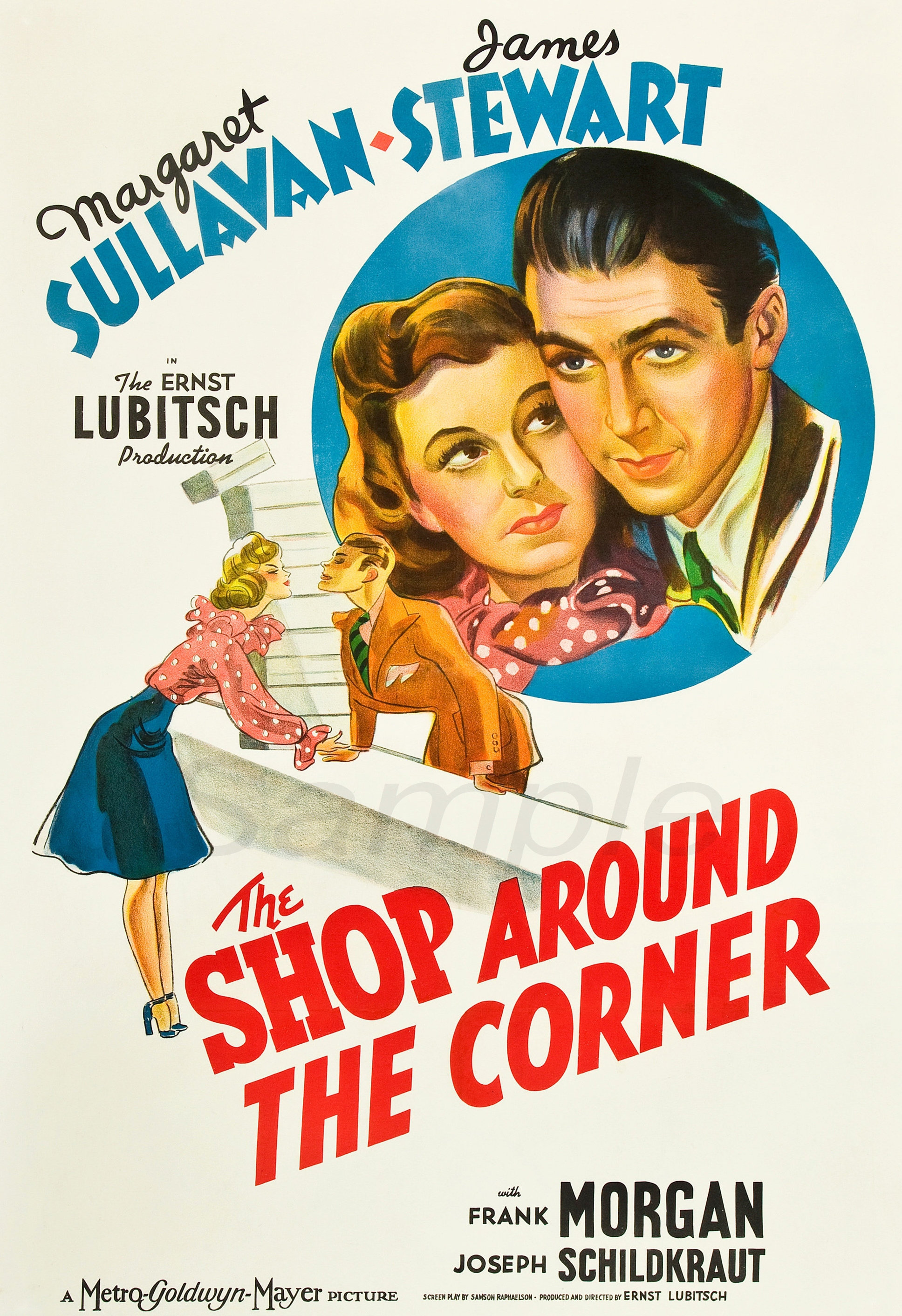 Vintage the Shop Around the Corner Movie Poster Print - Etsy