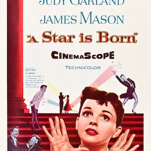 Vintage A Star is Born Movie Poster Print
