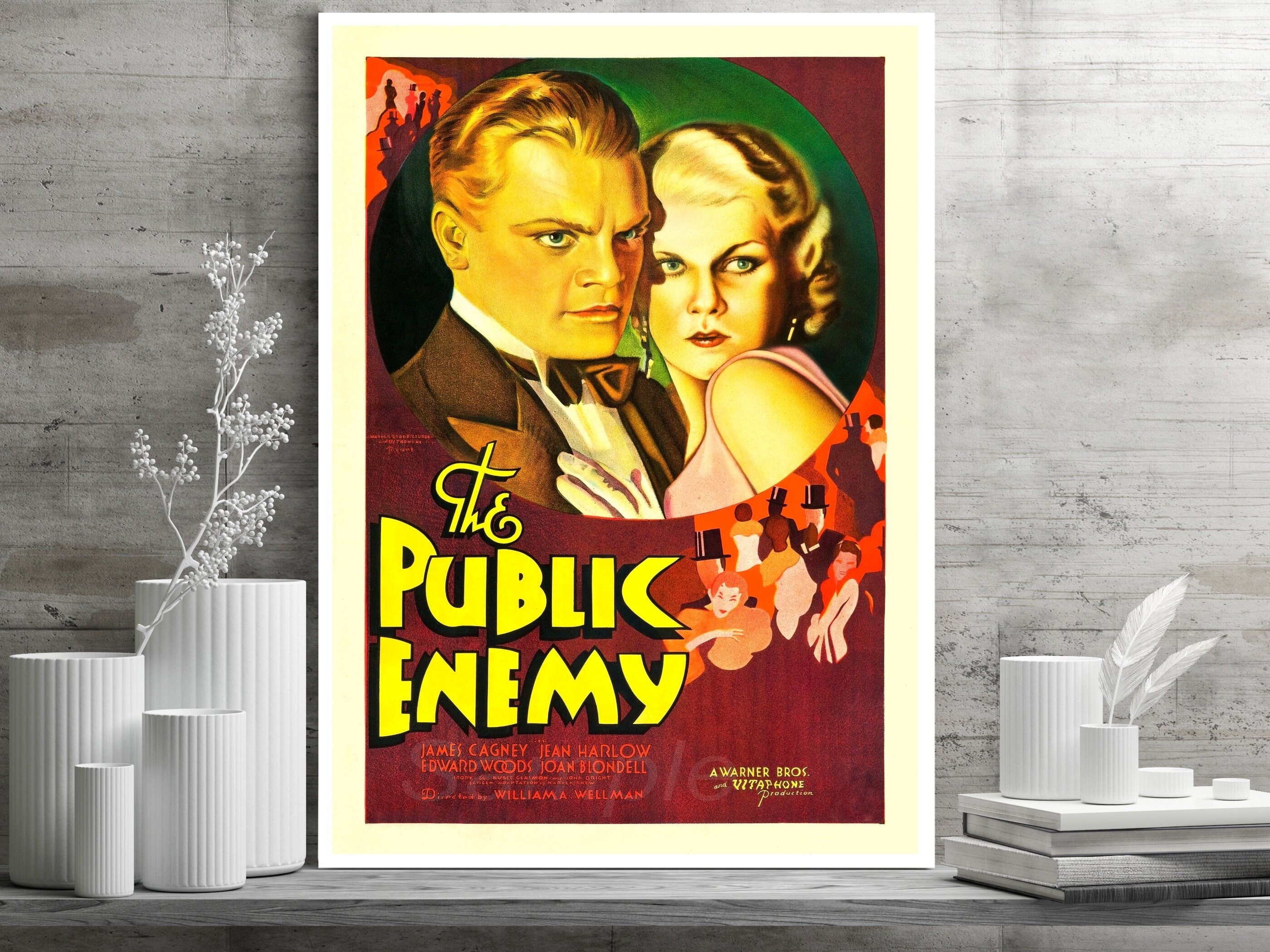 Vintage 1931 the Public Enemy Movie Poster Print - Etsy