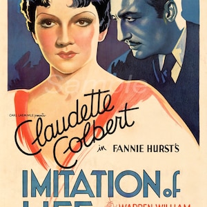 Vintage Imitation of Life Movie Poster Print