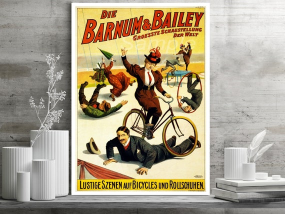 ビッグサイズ！BARBARIAN CIRCUS バーバリアンサーカス ポスター