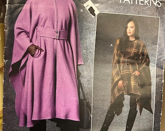 VOGUE PATTERN R10865 - New and Uncut - Capes - Szs XS through Med