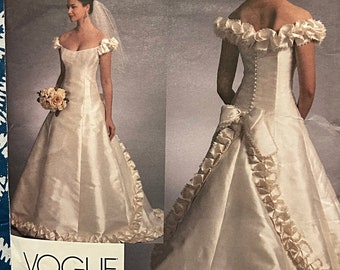 VogueDesigner Original Bellville Sassoon Bridal # 1095 - Uncut - Sizes  6, 8, 10