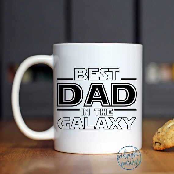 best dad in the galaxy mug
