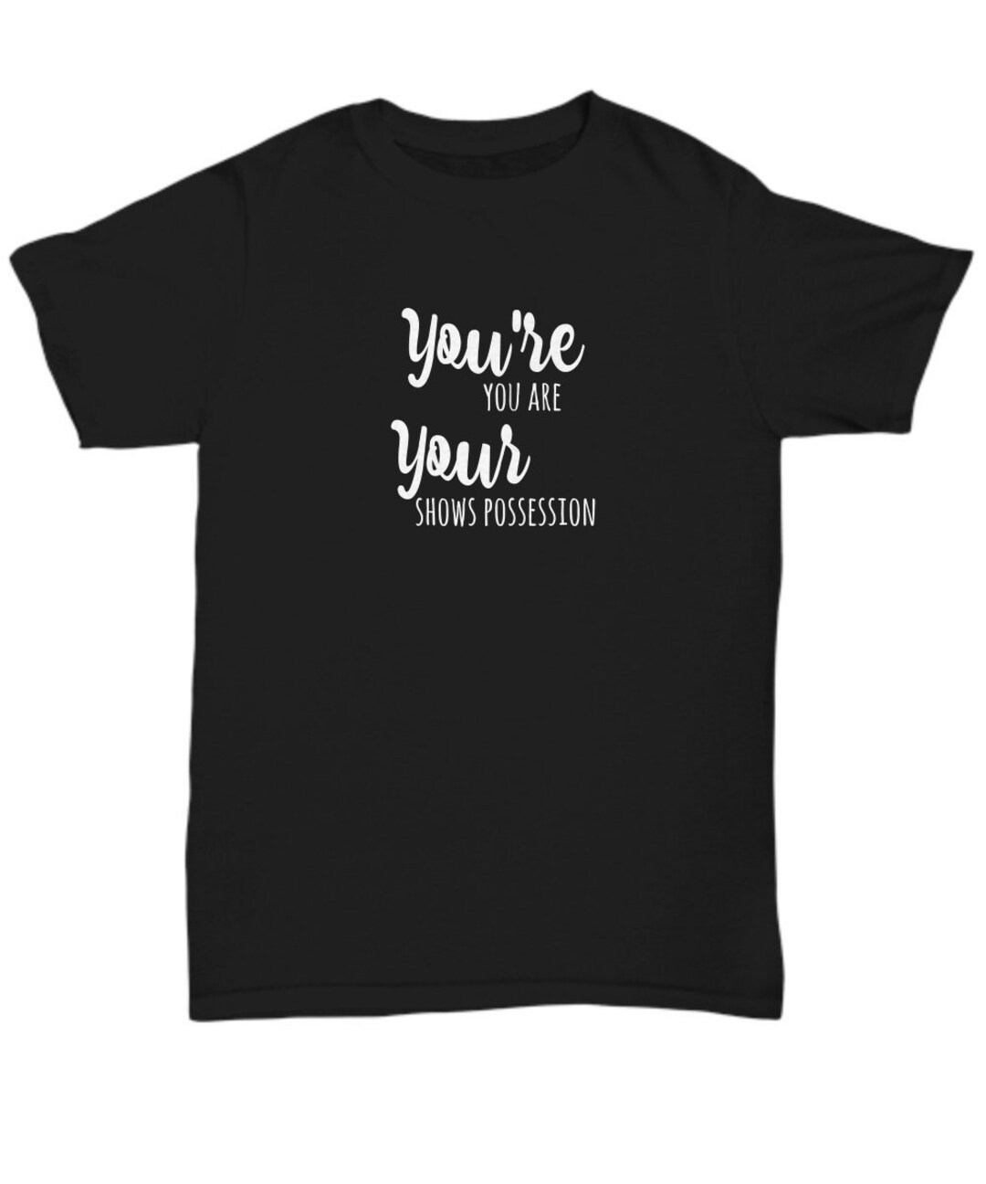 Proper Grammar Shirt, Grammar Gift, Your and You're, Funny Grammar T ...