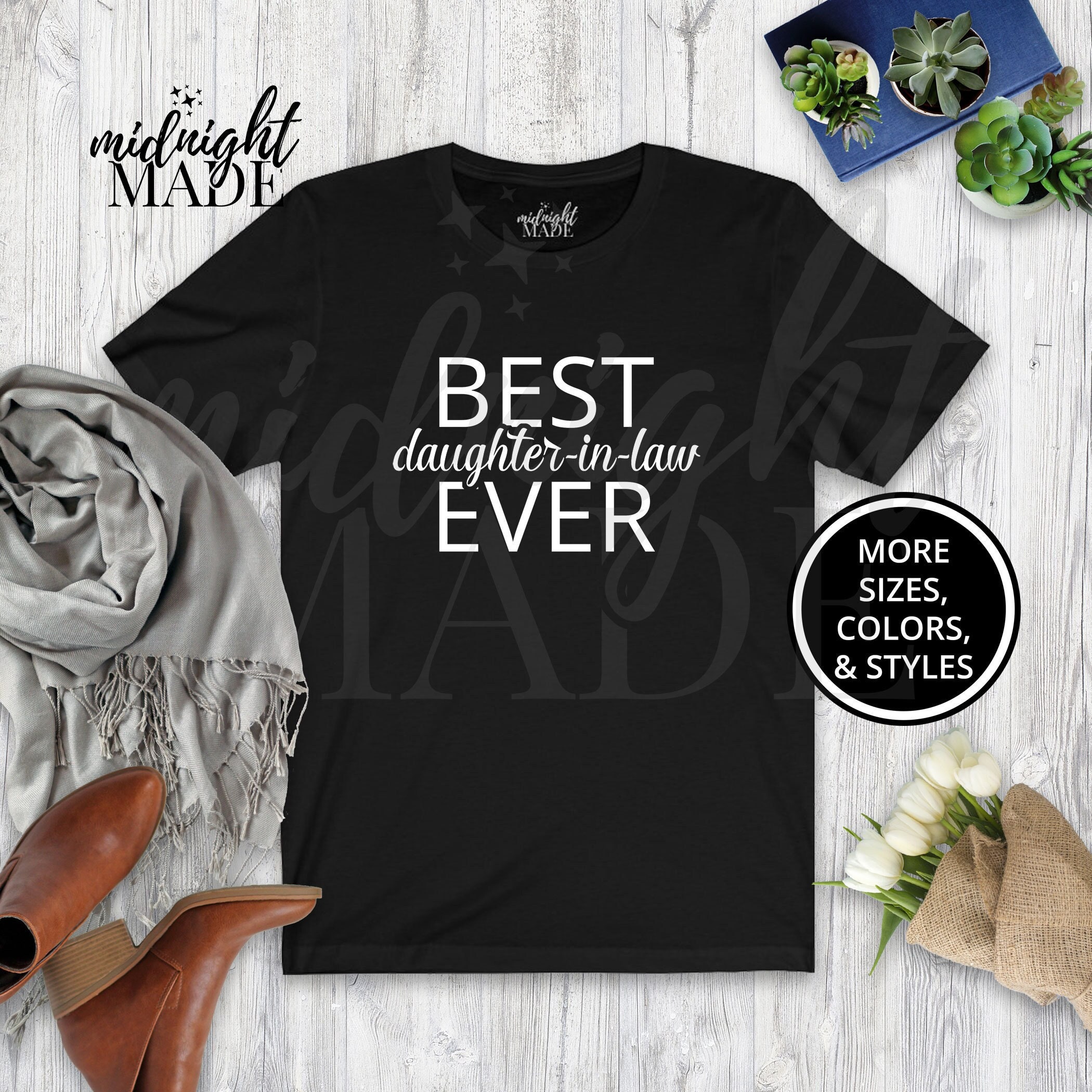Daughter in Law T-shirt Gift Best 