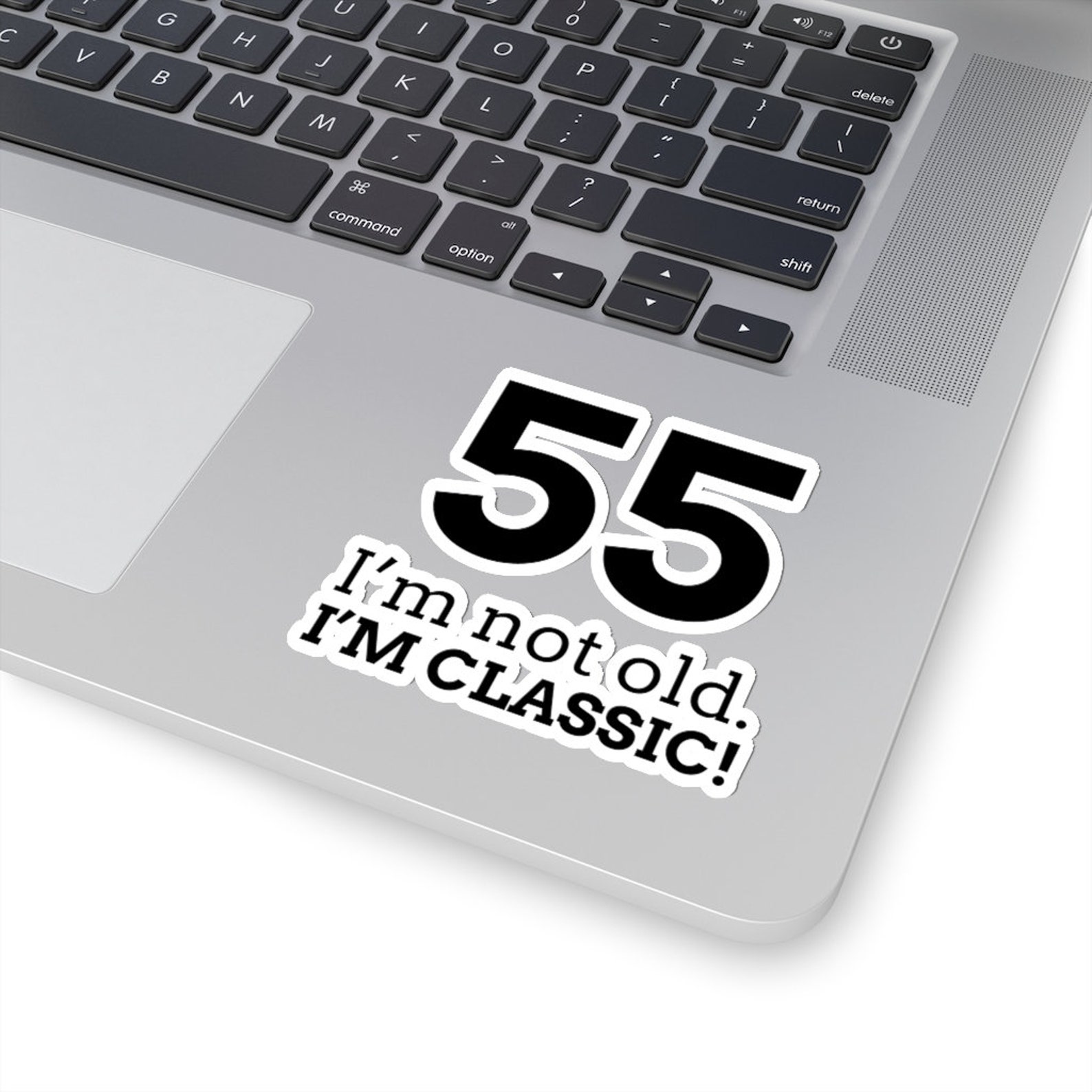55th Birthday Sticker Gift for 55 Year Old Fifty Fifth - Etsy