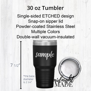 Cool Mom Tumbler Travel Mug Gift, Best Mom in the Galaxy Stainless Steel Tumbler Coffee Travel Mug image 6