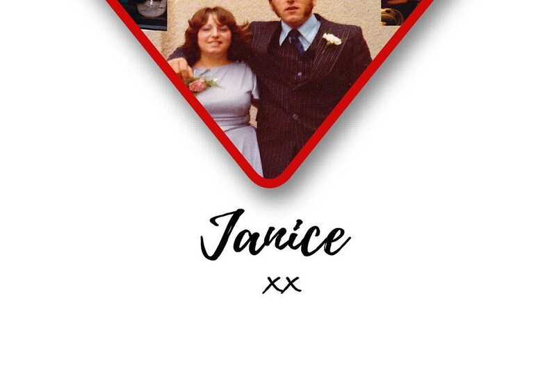 DIGITAL DOWNLOAD I Love You Photo Collage Gift / Anniversary / Etsy