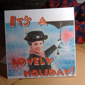 Mary Poppins-kerstkaart