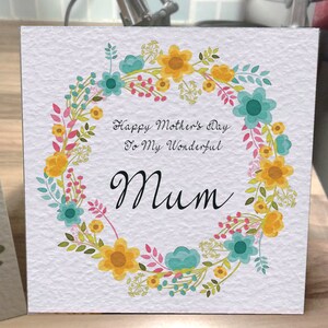 Gorgeous Mother&#39;s Day Card Floral Design! Version 1.
