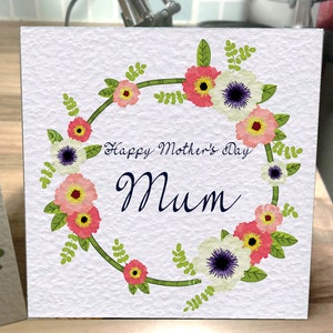 Gorgeous Mother&#39;s Day Card Floral Design! Version 2.