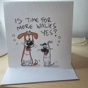 Your Pet Drawn By Cartoonist On a Greeting Card or A4 Print. Custom Picture.