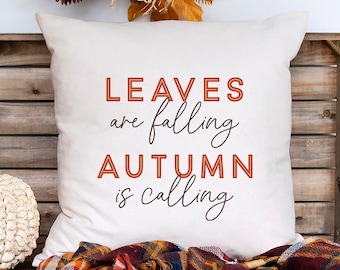 Fall Pillow Cover, Fall Pillows, Autumn Throw Pillows, Fall Decorative  Pillow, Autumn Quotes, Thank You Gift, Best Friend Gifts, 