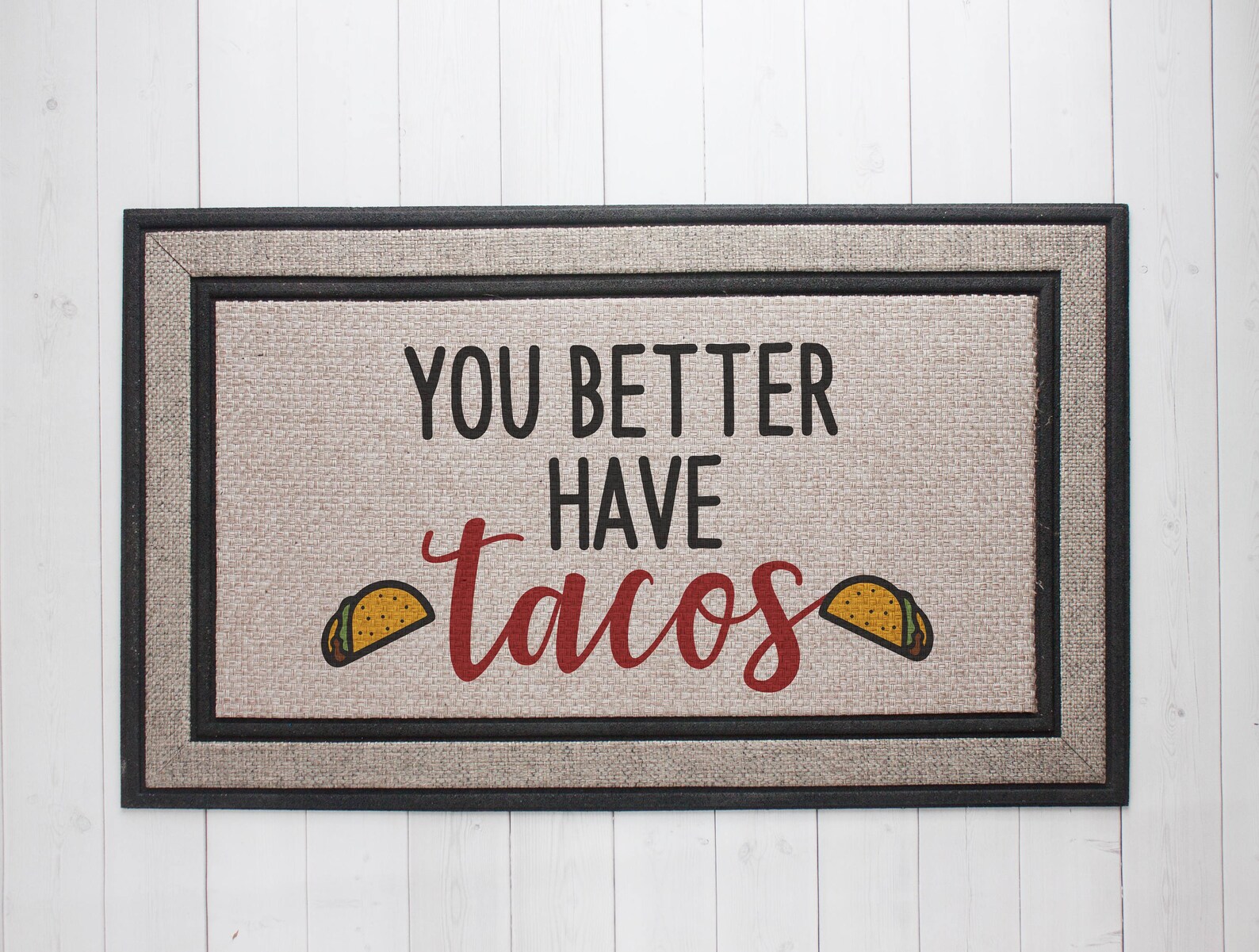 Taco Mat Funny Entryway Mat Funny Doormat Funny Etsy