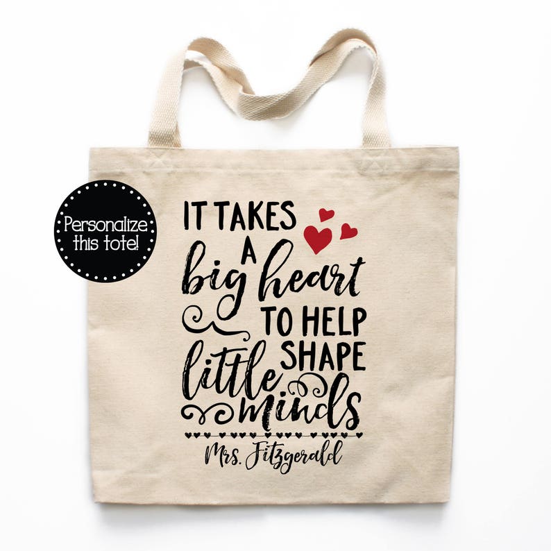 Teacher Gifts, Teacher Tote Bag Personalized, Gifts for Teachers, Cute Teacher Bag, Teacher Appreciation Gift, Best Teacher Gifts 0121 image 2