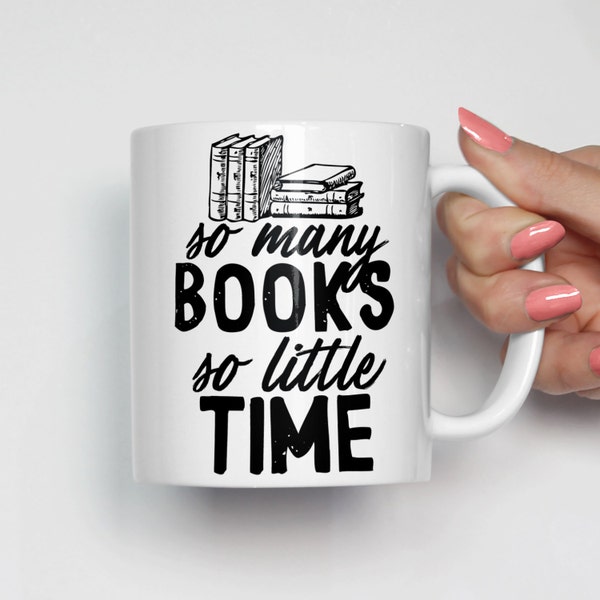 Funny Mugs, Book Lover Mug, Book Lover Gift, Librarian Gift, Coffee Mugs with Sayings, Cute Coffee Mug, Christmas Gift, Gifts for Her 0330